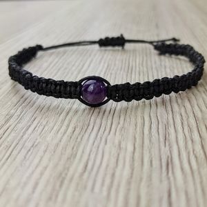 Amethyst 8mm Handmade Bracelet